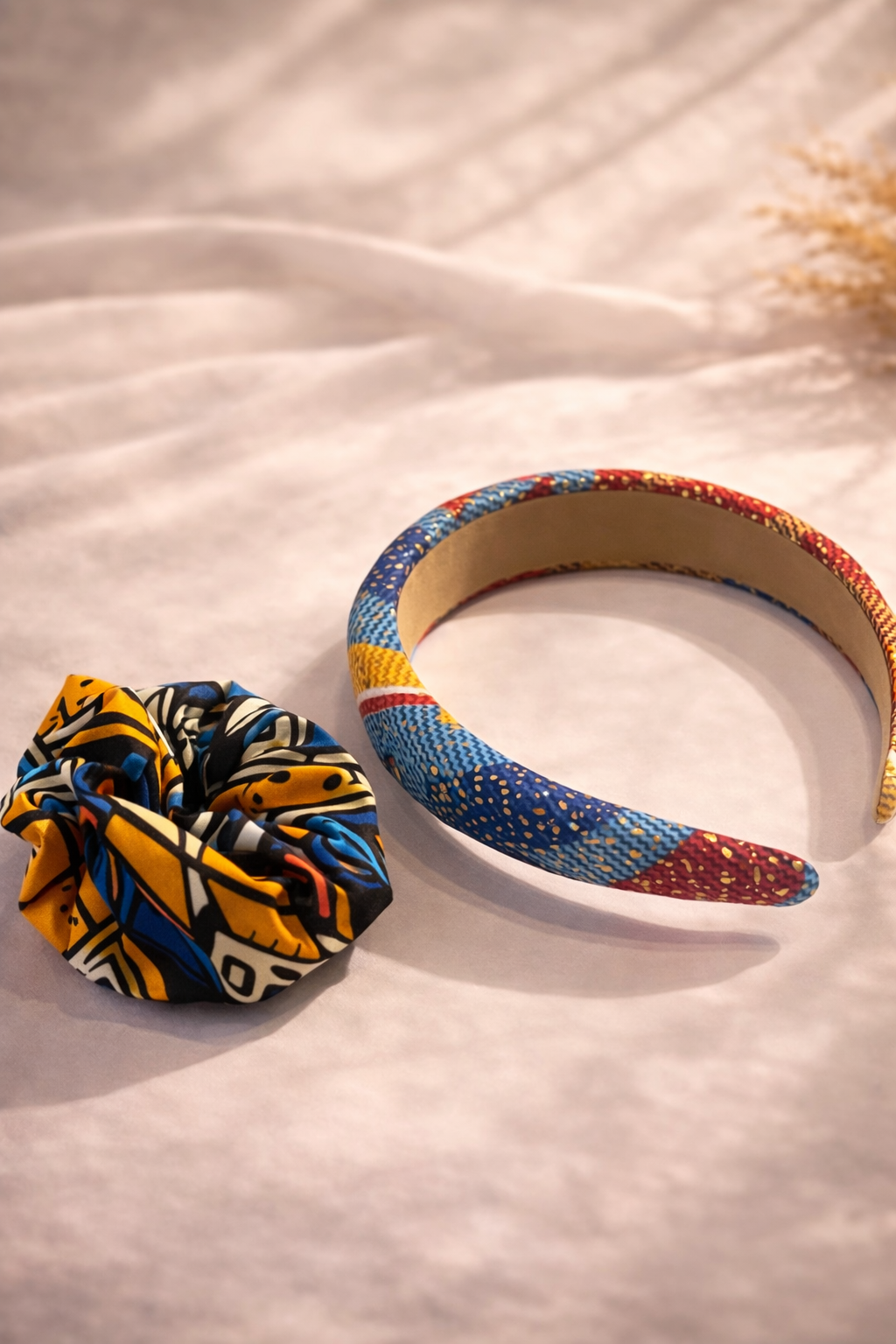 Ankara Headband Scrunchie Box