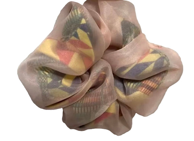 Double Satin Scrunchies