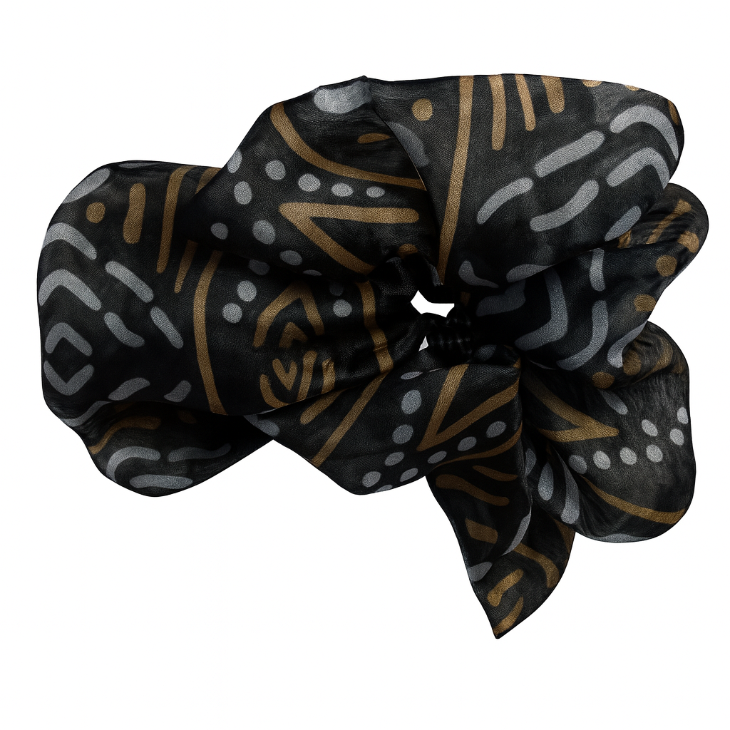 Tailed Satin Scrunchies