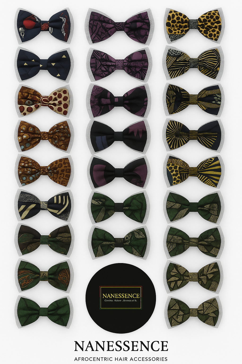 Sweets Bow Alligator Clips