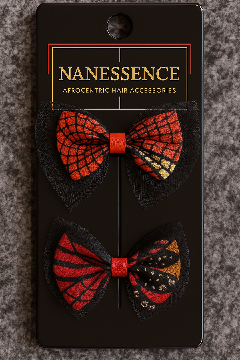 Sweets Bow Alligator Clips