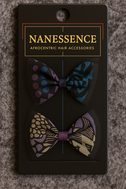 Sweets Bow Alligator Clips