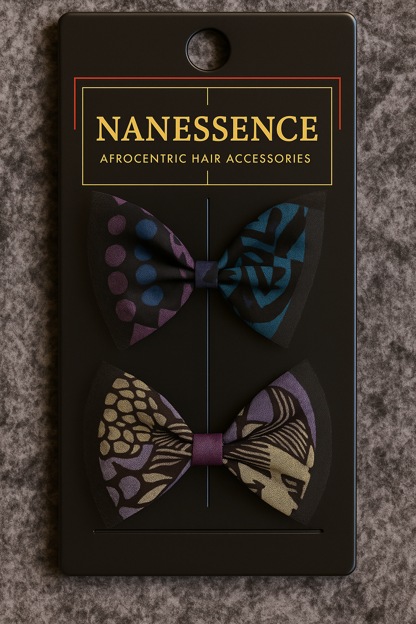 Sweets Bow Alligator Clips