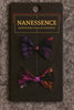 Afrocentric hair accessories pack featuring two vibrant patterned fabric bows.