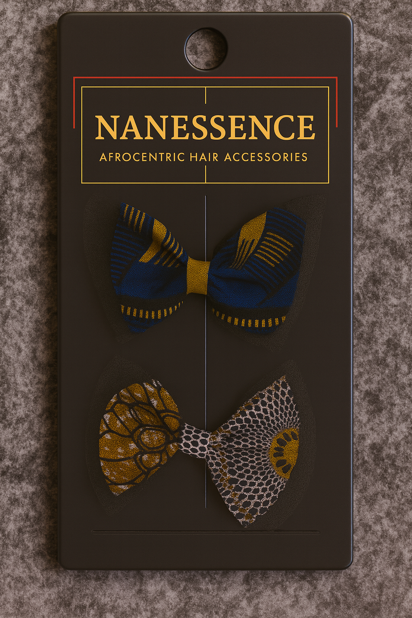 Sweets Bow Alligator Clips