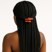 Coral Hair Clips